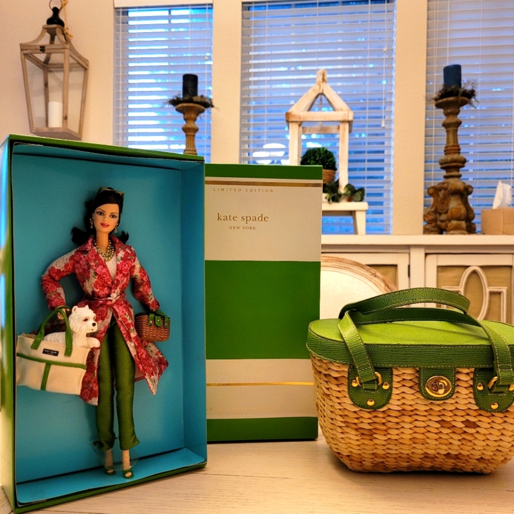 KATE SPADE MATTEL BARBIE DOLL circa 2003 &  Inspired Bag!!!